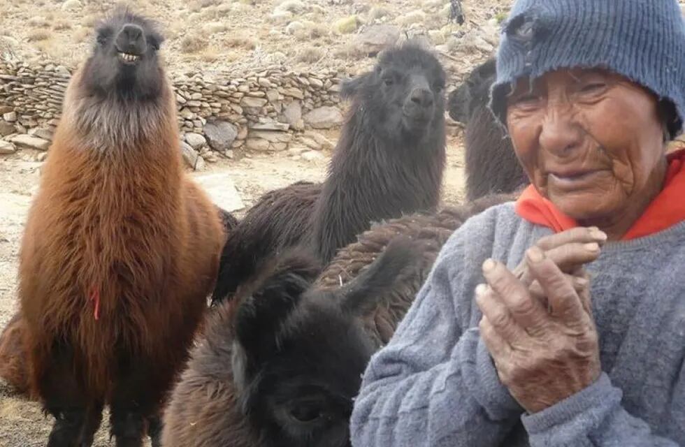 Doña Lorenza Mamaní fue trasladada a Fiambalá.