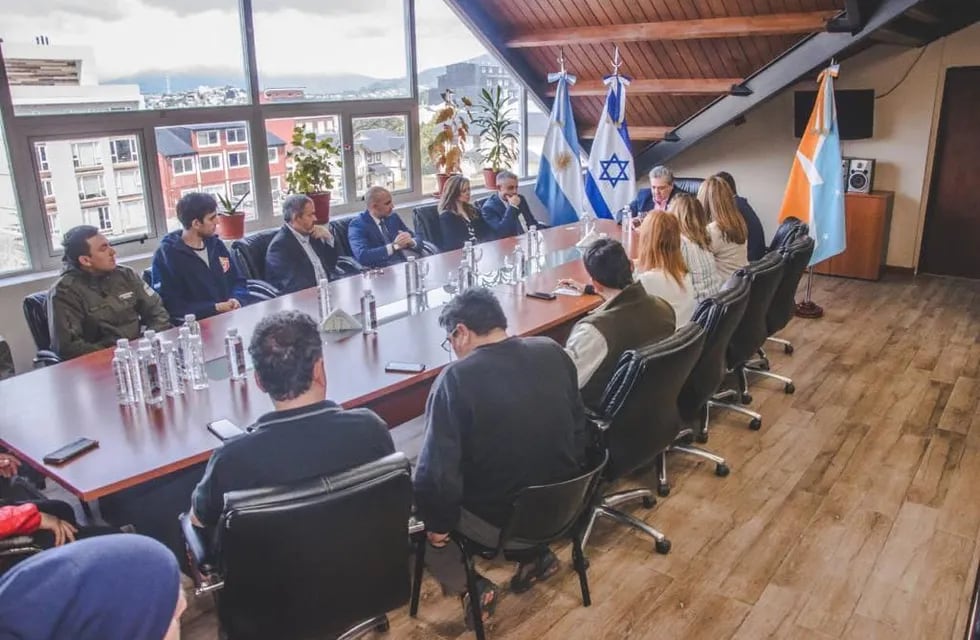 El Estado de Israel entregó un reconocimiento a la Comisión de Auxilio de Ushuaia