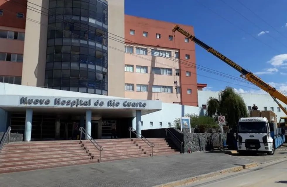 Gran operativo para la instalación de un resonador en el hospital de Río Cuarto