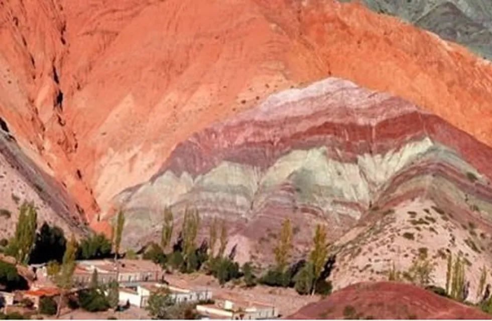 Cerro de los 7 colores en Purmamarca