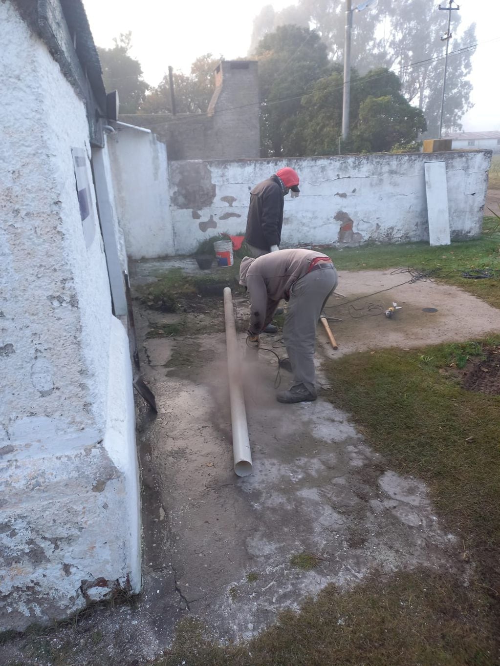 Diversos trabajos se están realizando en la localidad de San Mayol