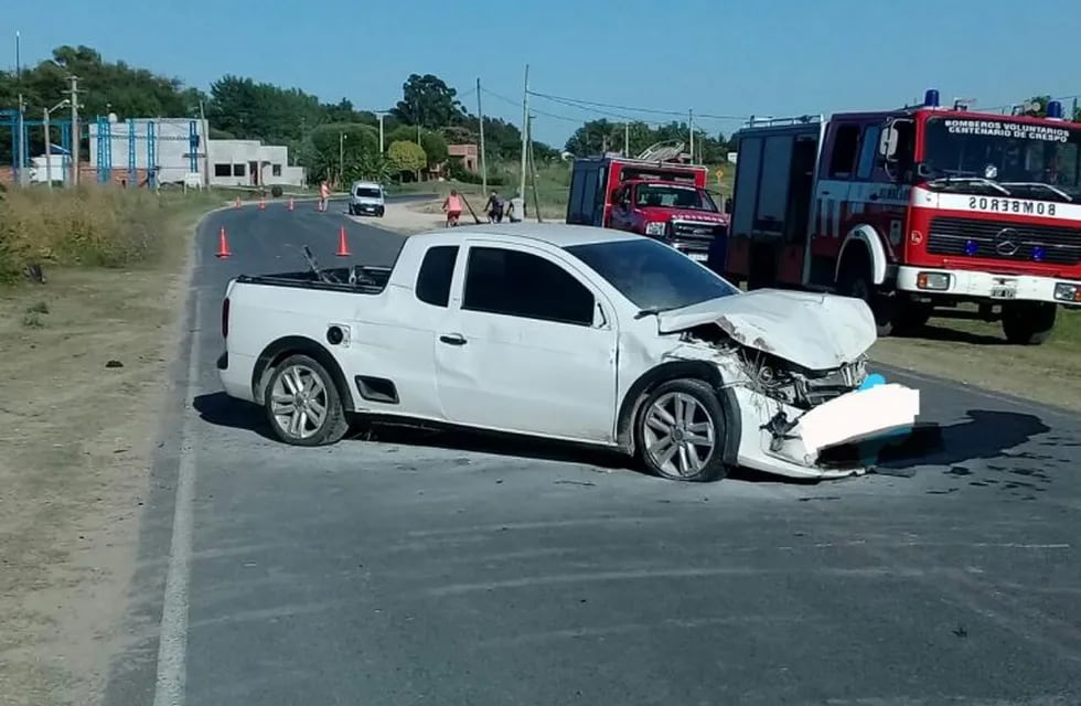Accidente de tránsito en Crespo