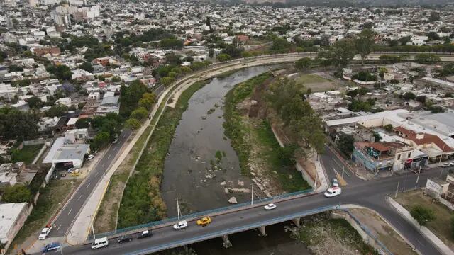 Obras en las costanera de Córdoba