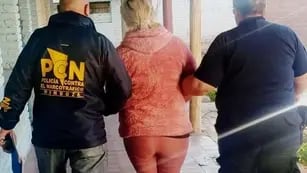 Mujer narco detenida en Malargüe