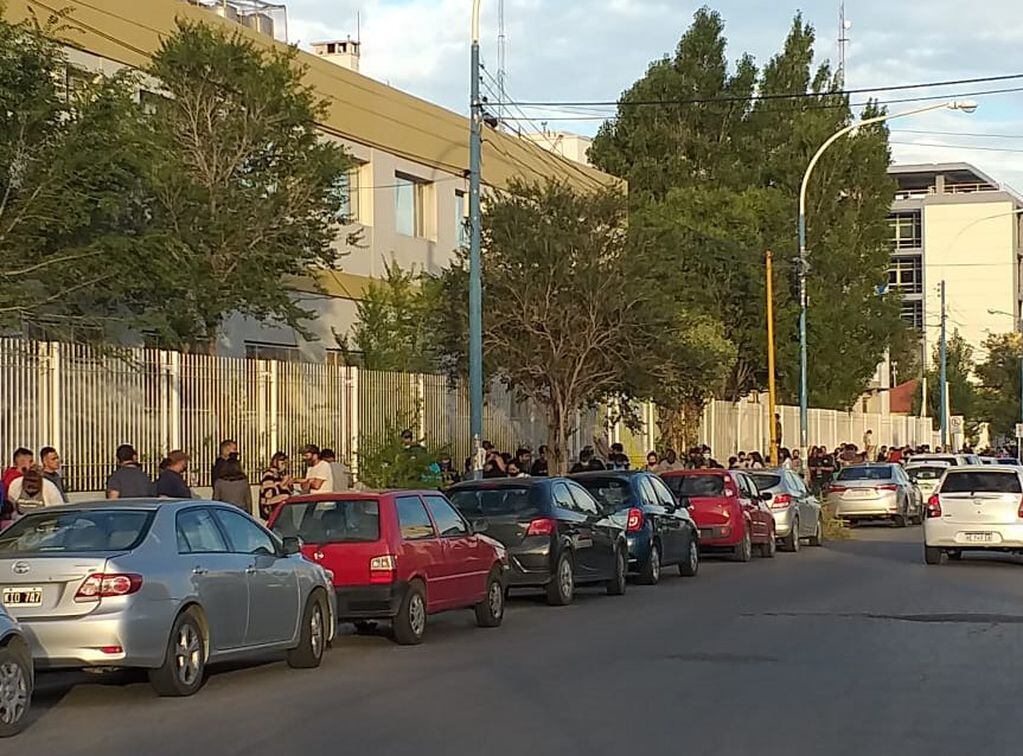 Hospital Regional donde se llevó a cabo la jornada de vacunación por el COVID-19.