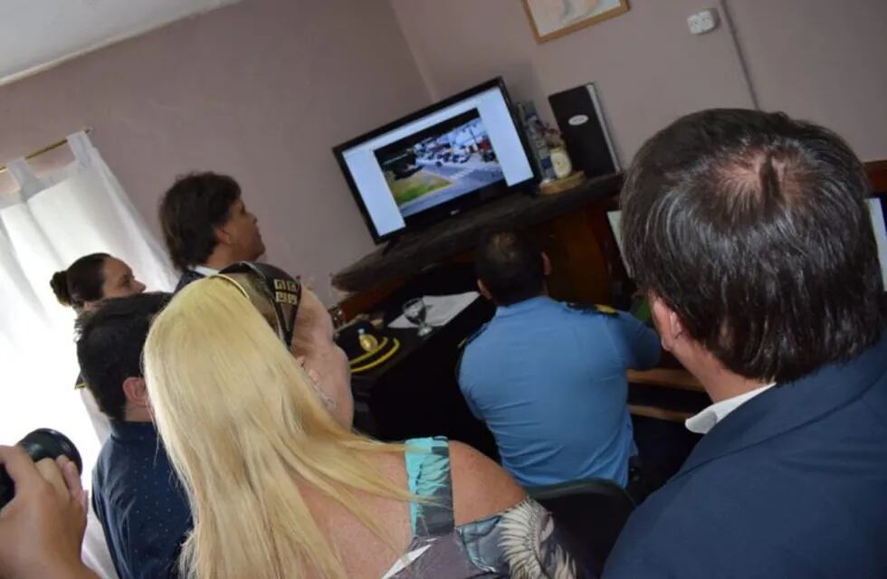 Inauguraron Central de Monitoreo en Sub Comisaría de Anisacate