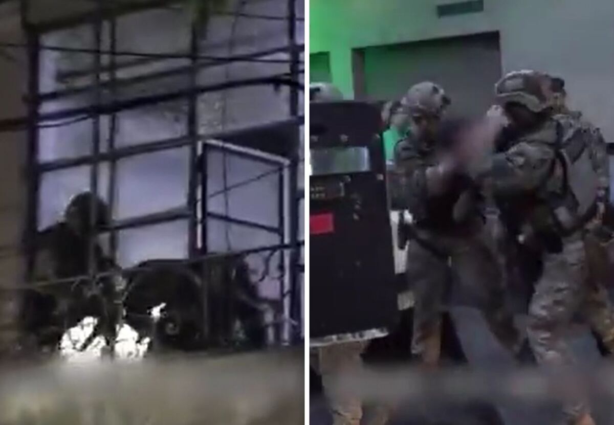 Un ciudadano chino disparaba desde su balcón y generó pánico en Boedo: video del momento de la detención thumbnail