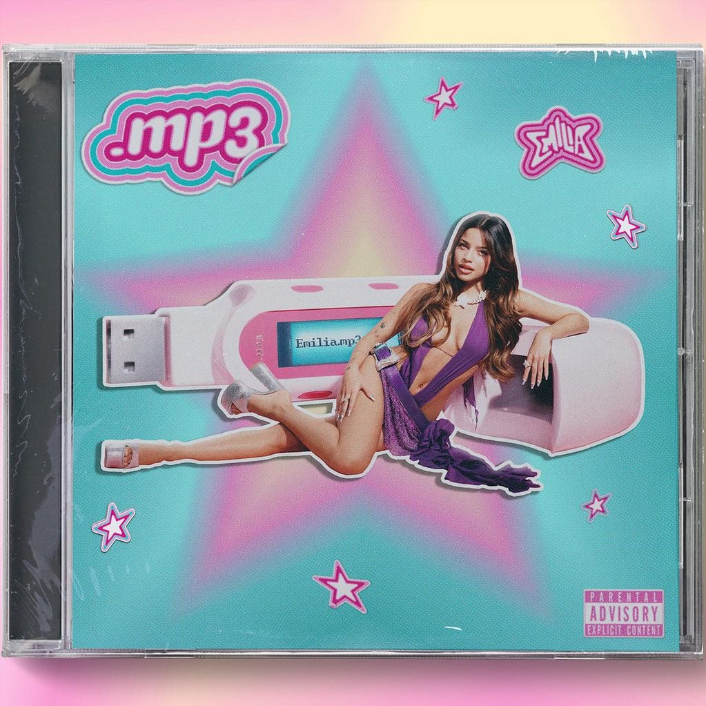 La portada de Emilia.mp3, el nuevo álbum de Emilia Mernes
