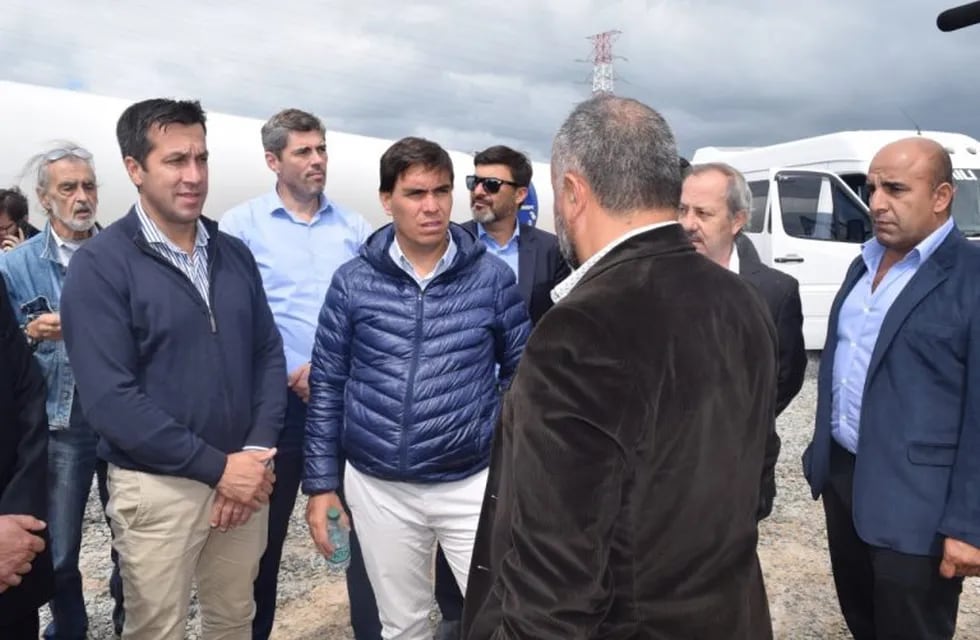 Visita del Ministro de Producción de la PBA, Javier Tizado a Puerto Quequén - 2