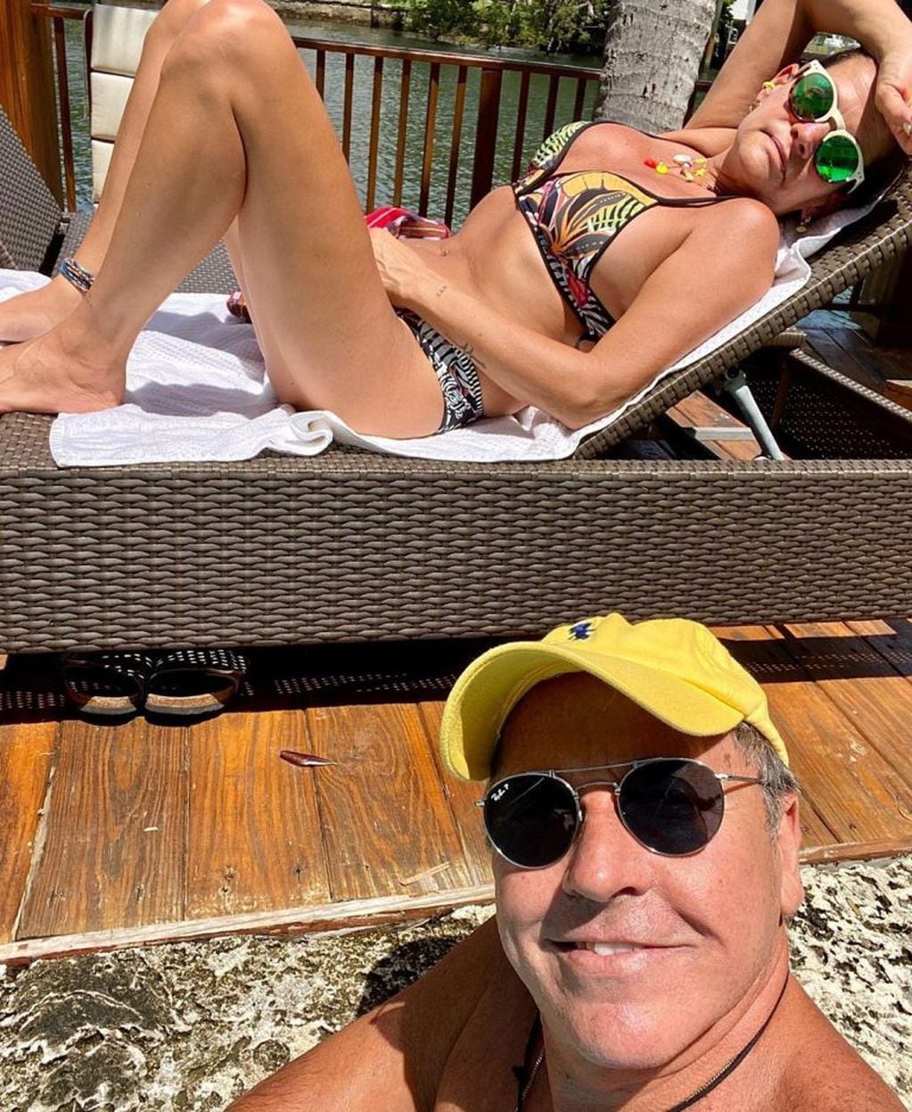 Ricardo Montaner disfruta con su familia desde Miami