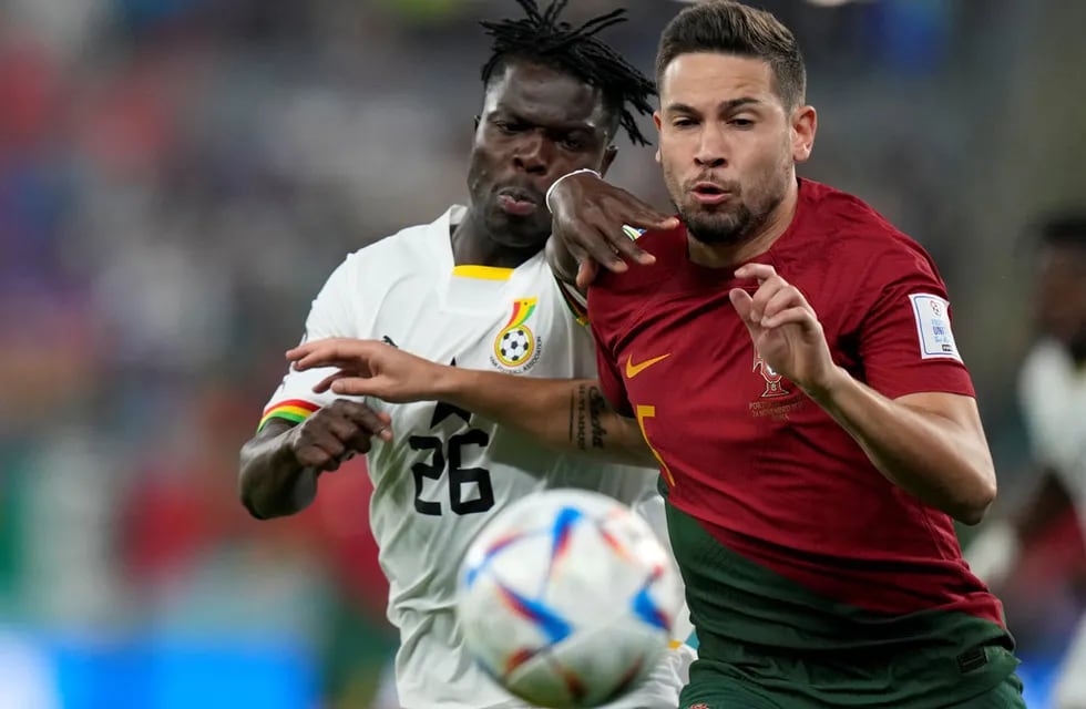 Portugal venció a Ghana 3 a 2 con un final para el infarto. (Foto: AP).