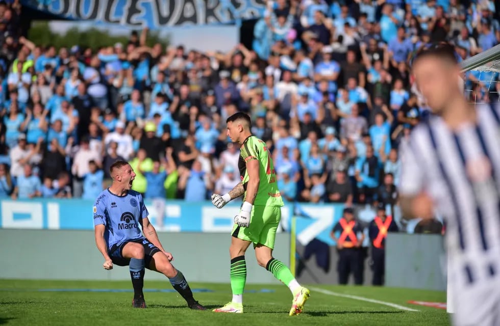 La solidez de Nahuel Losada fue clave en el empate 1-1 de Belgrano con Talleres en el clásico cordobés jugado en el Gigante de Alberdi. (Javier Ferreyra / La Voz)