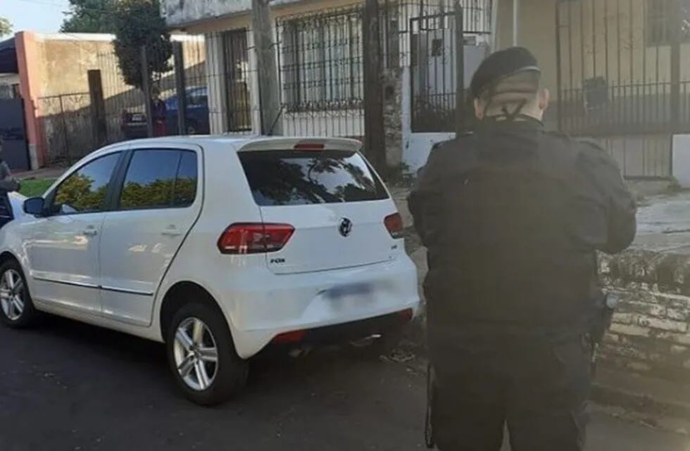 Auto robado en Buenos Aires (La Matanza) fue descubierto en Posadas. (Policía de Misiones)