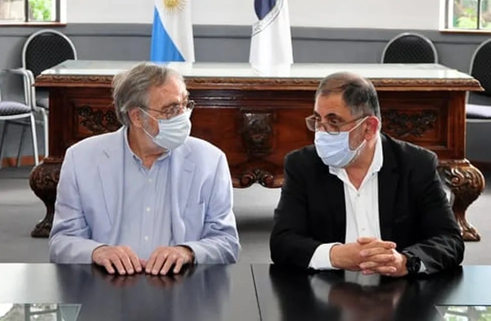 Durante su visita a la capital jujeña, el actor Luis Brandoni visitó la Municipalidad de San Salvador de Jujuy.