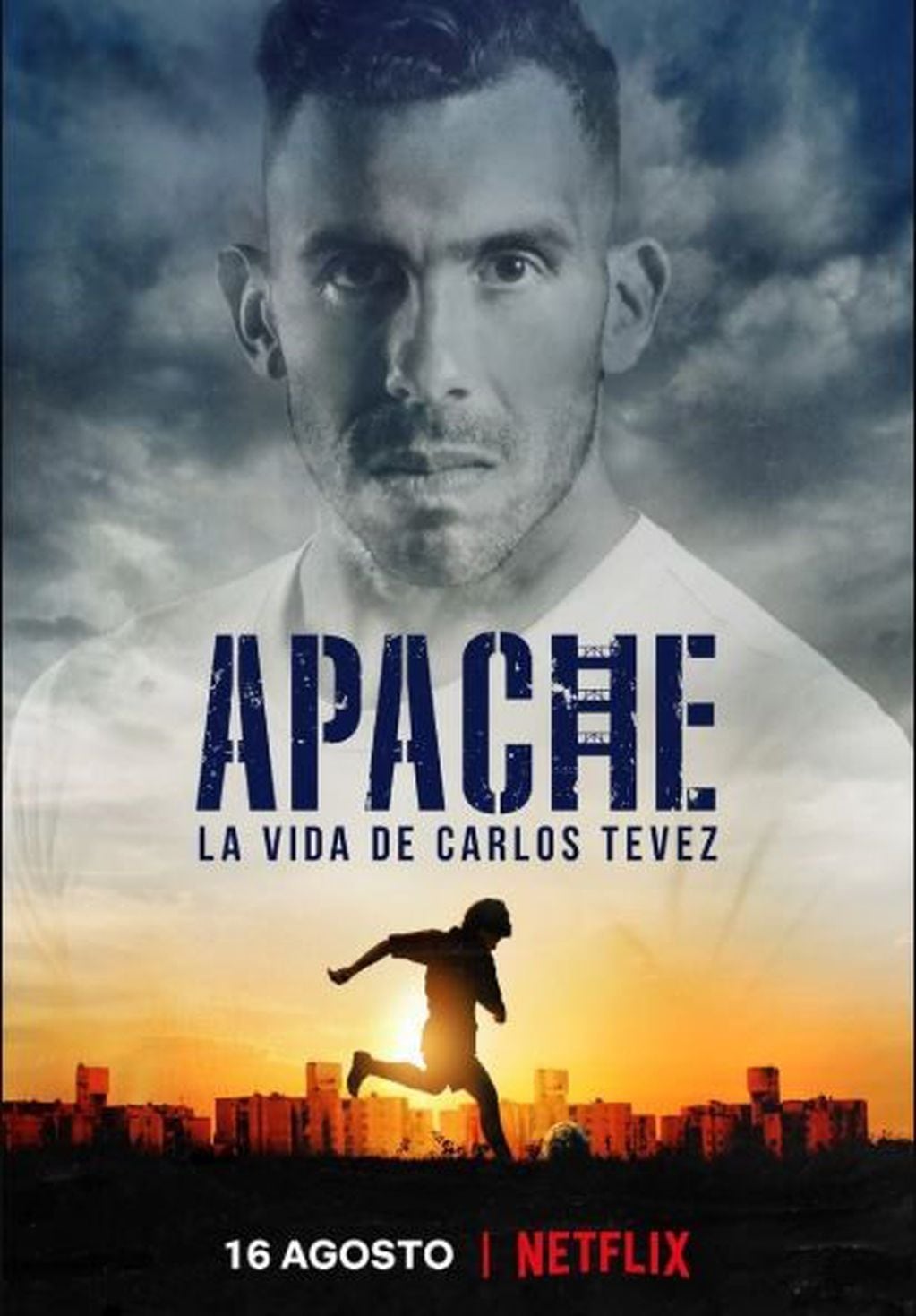 "Apache", la serie de Netflix relata la vida de Carlos Tevez con relatos del futbolista en primera persona.
