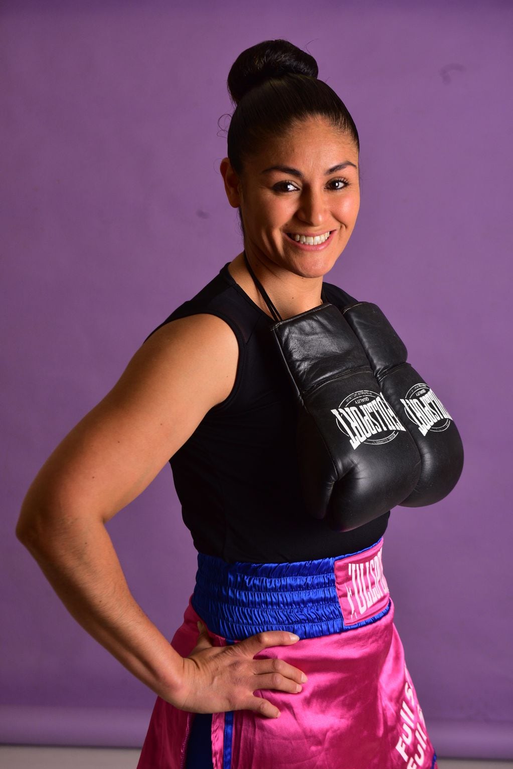 Cintia Castillo boxeadora de Juárez Celman Córdoba. (José Gabriel Hernández / La Voz)