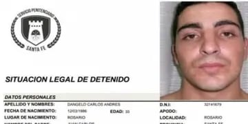 El perfil de Carlos D'Angelo, el preso que se evadió de Piñero y que luego recapturaron