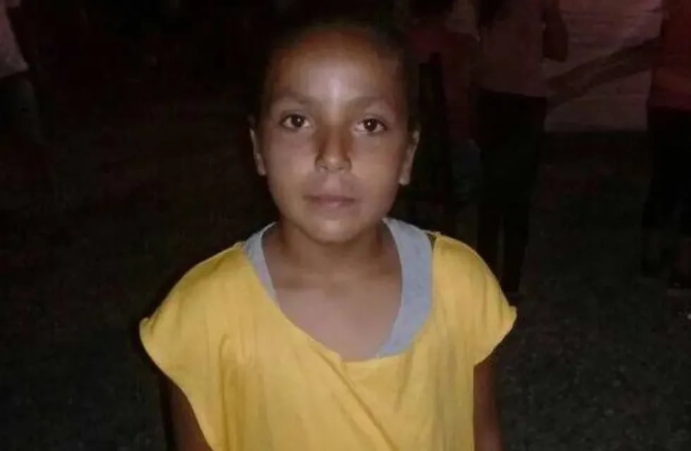 Yoselí Rodríguez, la niña que fue abusada y asesinada en Media Agua cuyo primo, que se encuentra detenido es el principal acusado del femicidio. Gentileza