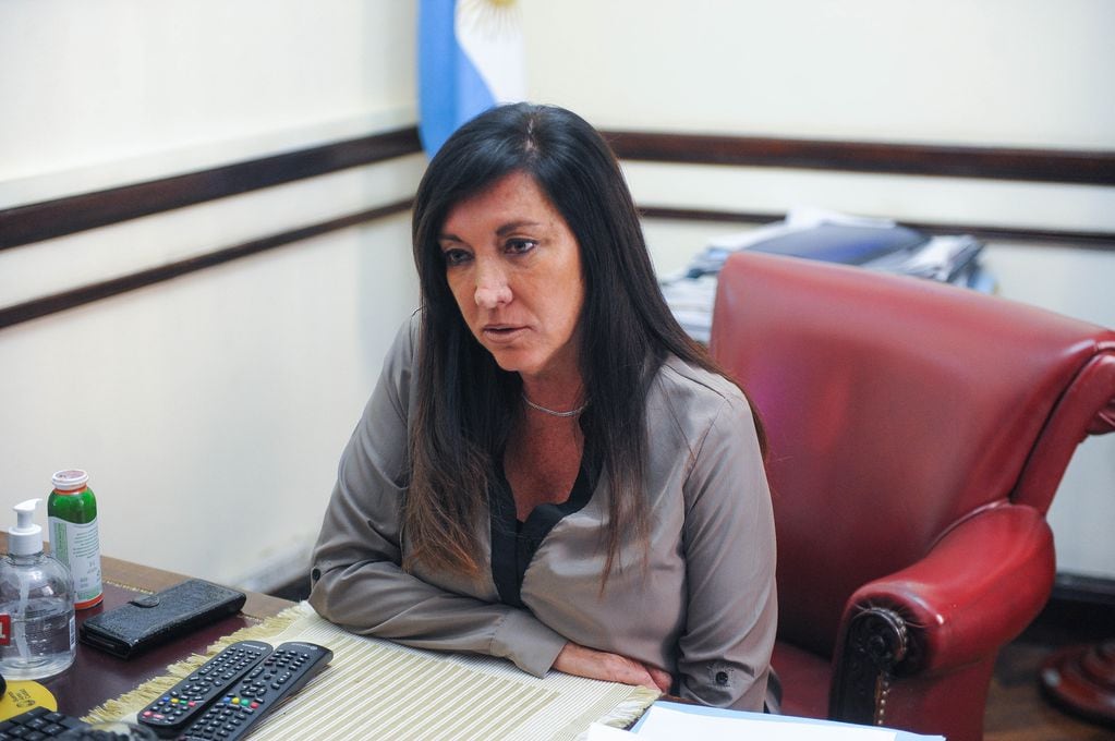Laura Rodriguez Machado senadora por Cordoba en el Senado Argentina Foto Federico Lopez Claro