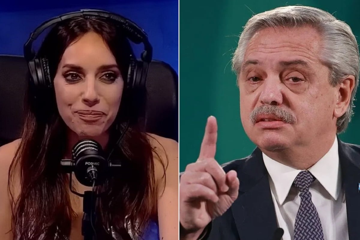 Se conoció la conversación que Tamara Pettinato tuvo con Alberto Fernández