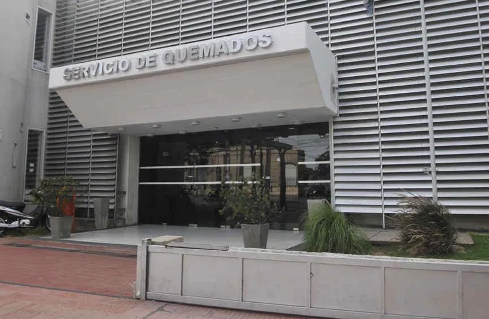 La mujer se encuentra internada en el Instituto del Quemado (La Voz/Archivo).