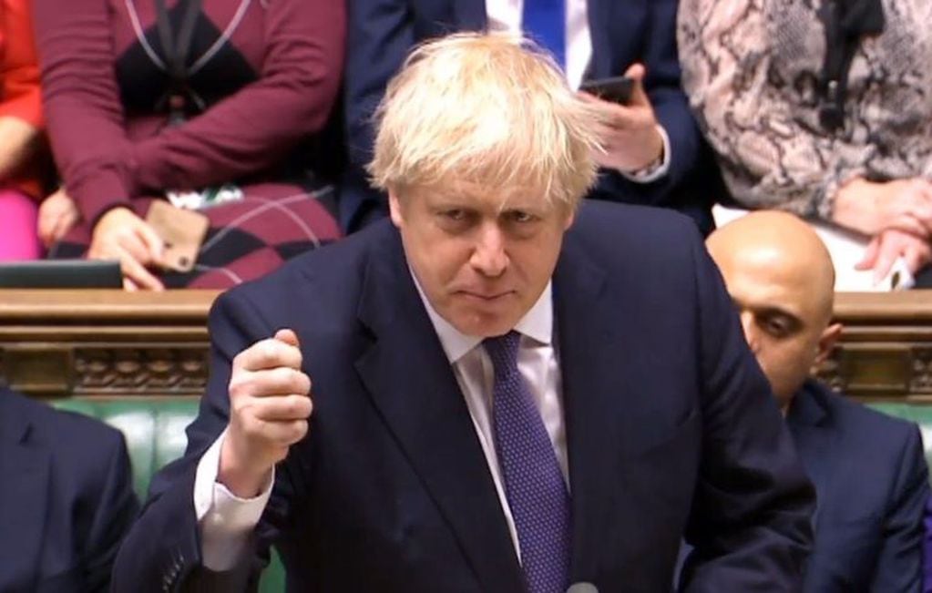 Primer ministro británico, Boris Johnson