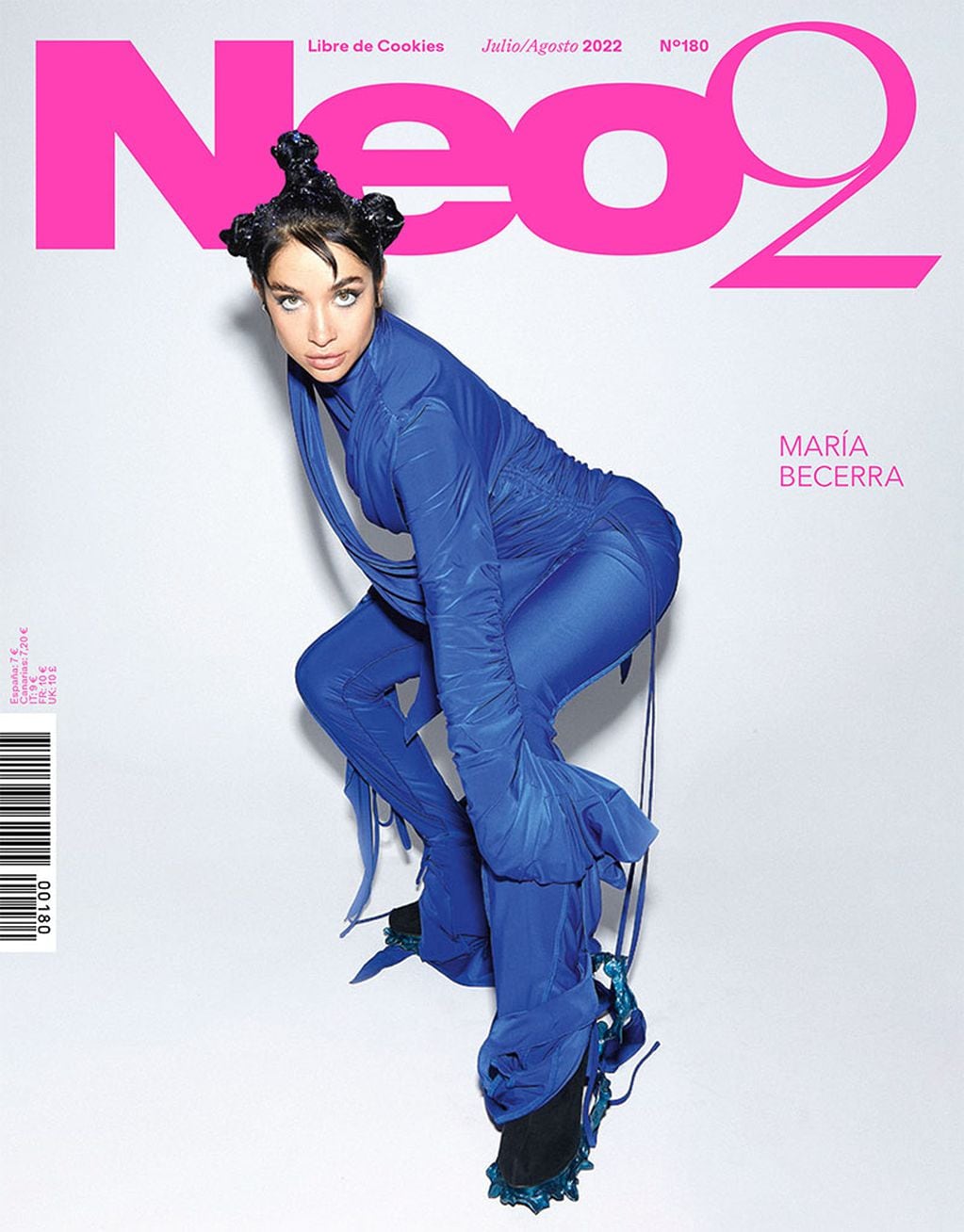 María Becerra en la portada de la revista Neo2.