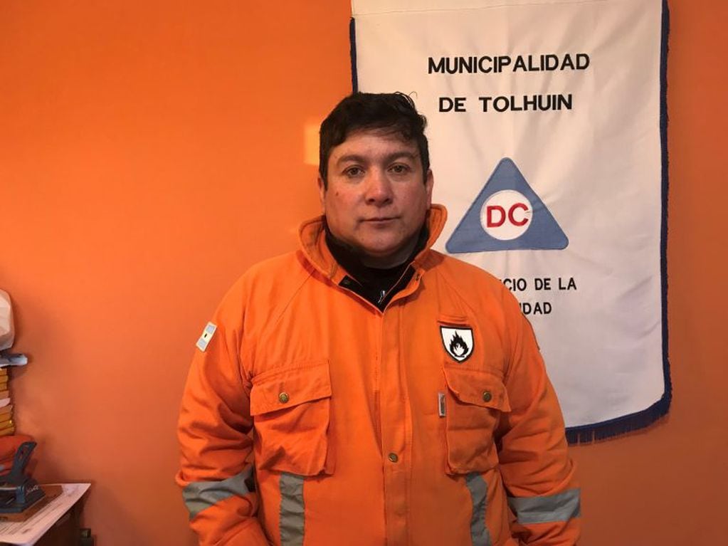 Tolhuin Director de Defensa Civil Bucarey Ricardo.