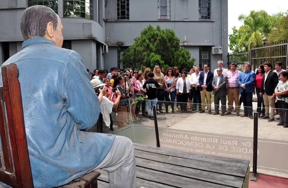 Homenaje a Raúl Alfonsín, en Jujuy