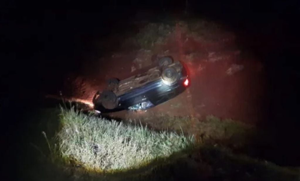 Accidente vial en Concepción de la Sierra dejó daños materiales.