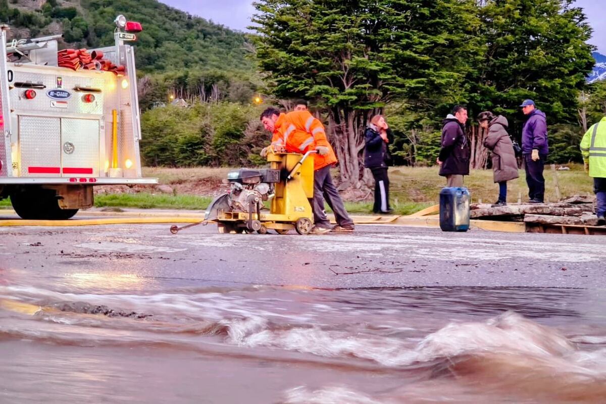 Deshielo y Temporal - Ushuaia