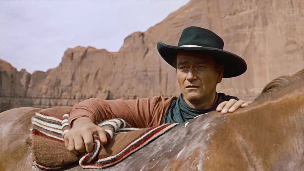 John Wayne, el actor y director estadounidense que comenzó en el cine mudo en los años 20.