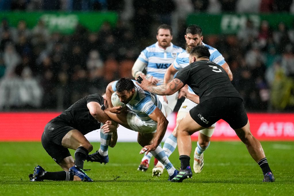 All Blacks superaron ampliamente a Los Pumas, en Nueva Zelanda, por una nueva fecha del Rugby Championship.