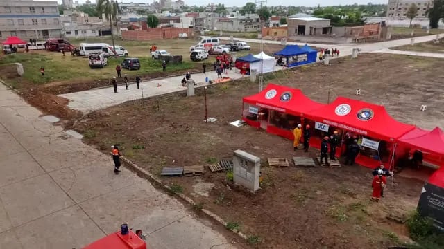 Encuentro y movilización de Brigadas USAR en Gualeguaychú