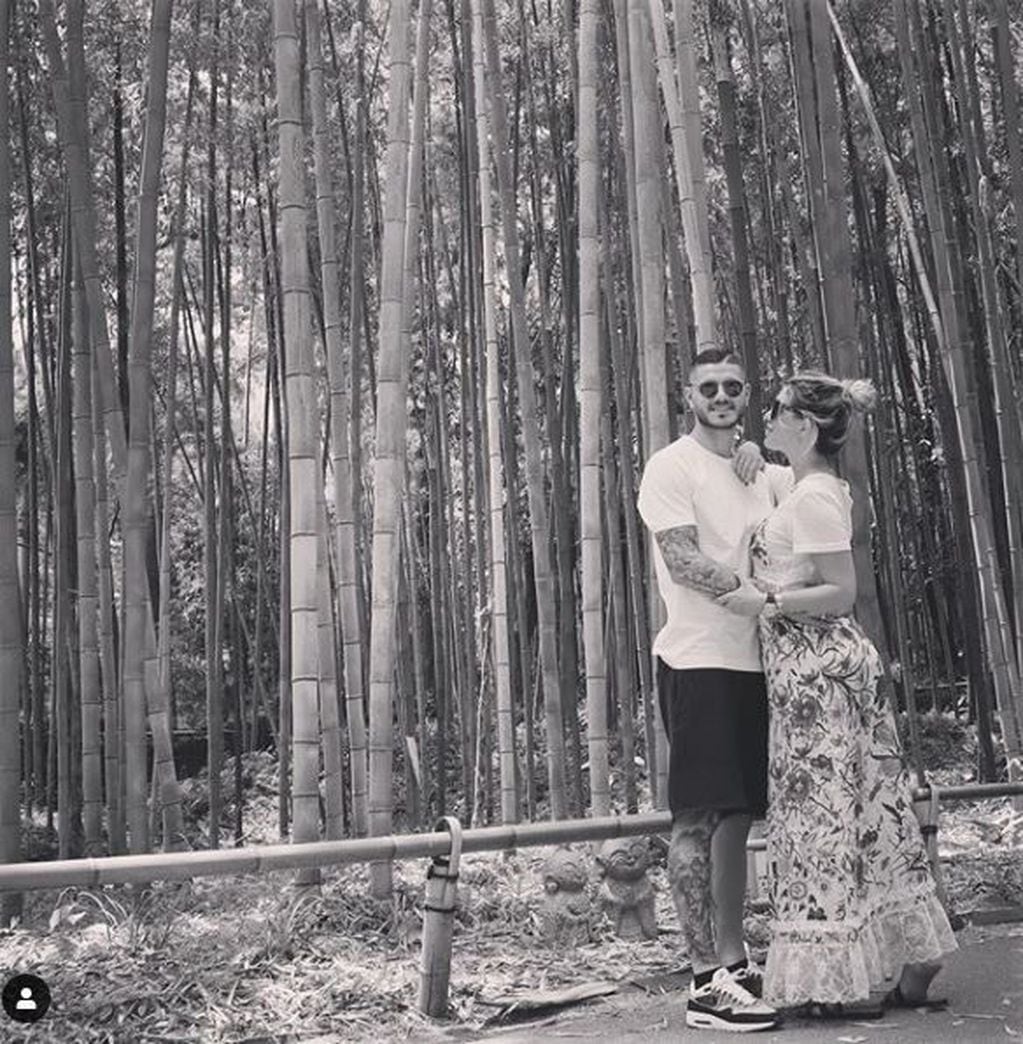 Mauro Icardi y Wanda Nara (Instagram/@mauroicardi)