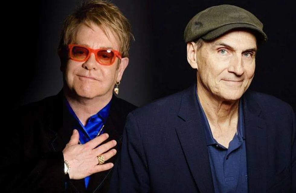 Elton John y James Taylor