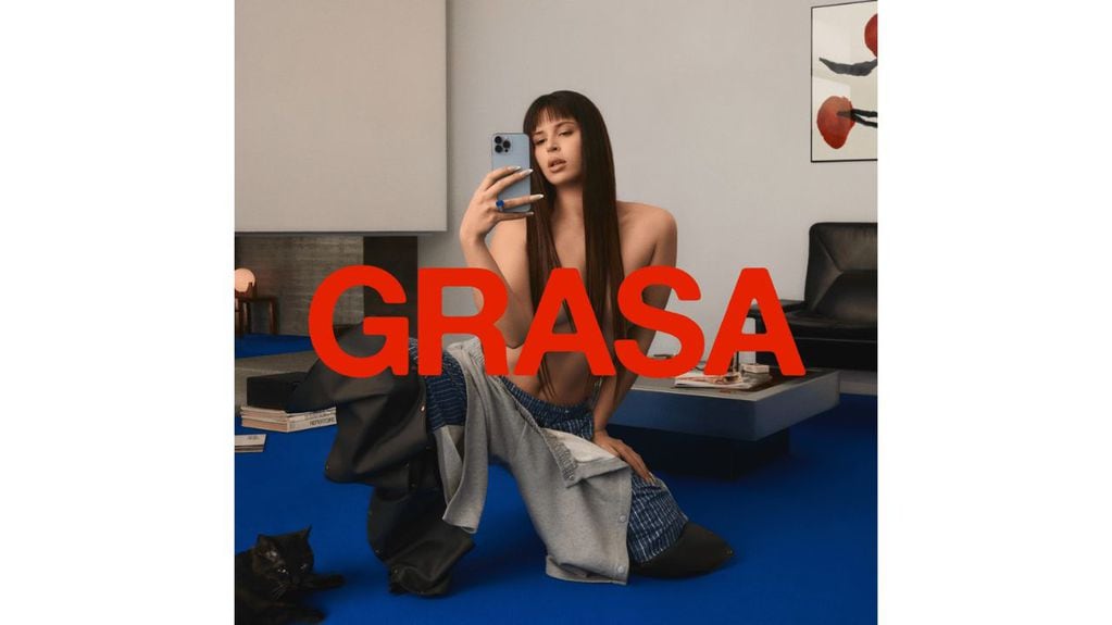 La portada de "Grasa" , el tercer álbum de Nathy Peluso.