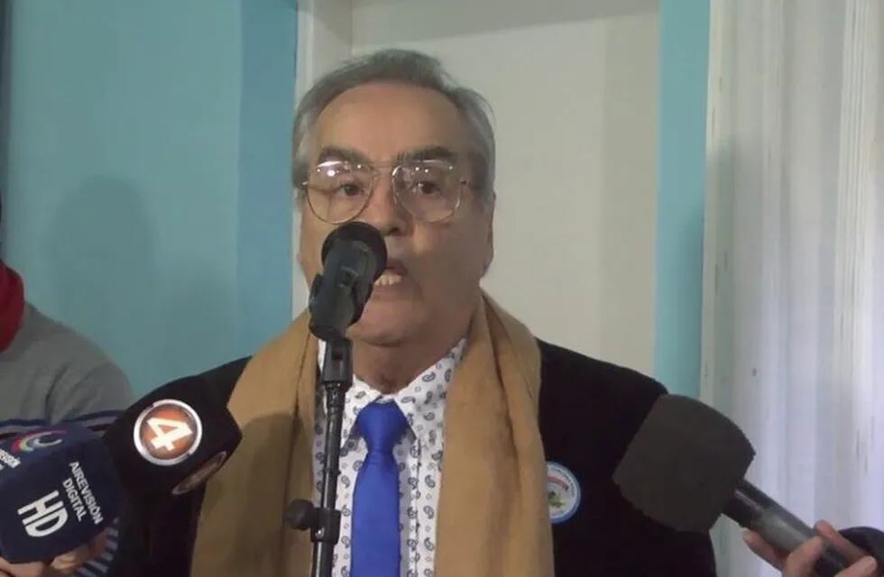 Néstor Gauna, presidente Centro de Abuelos Rosaleños