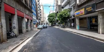 Repavimentación en Rosario