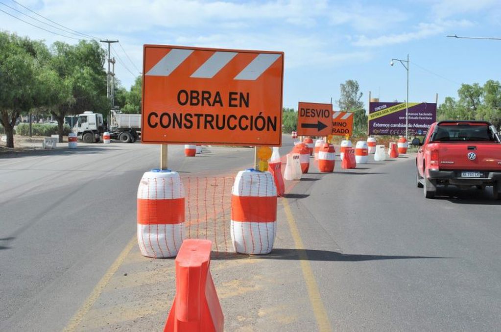 Habrá desvíos. Foto: Gobierno de Mendoza.