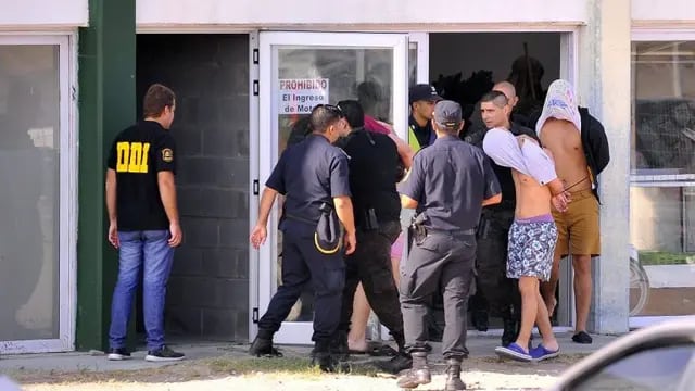 Rugbiers detenidos por el crimen de Fernando Báez Sosa en Villa Gesell. (Clarín)