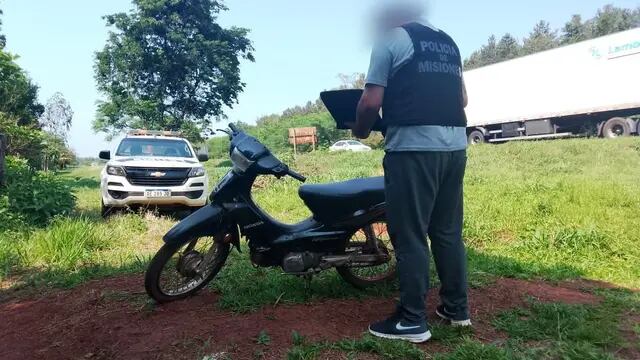 Puerto Iguazú: recuperan una motocicleta que había sido sustraída y comercializada
