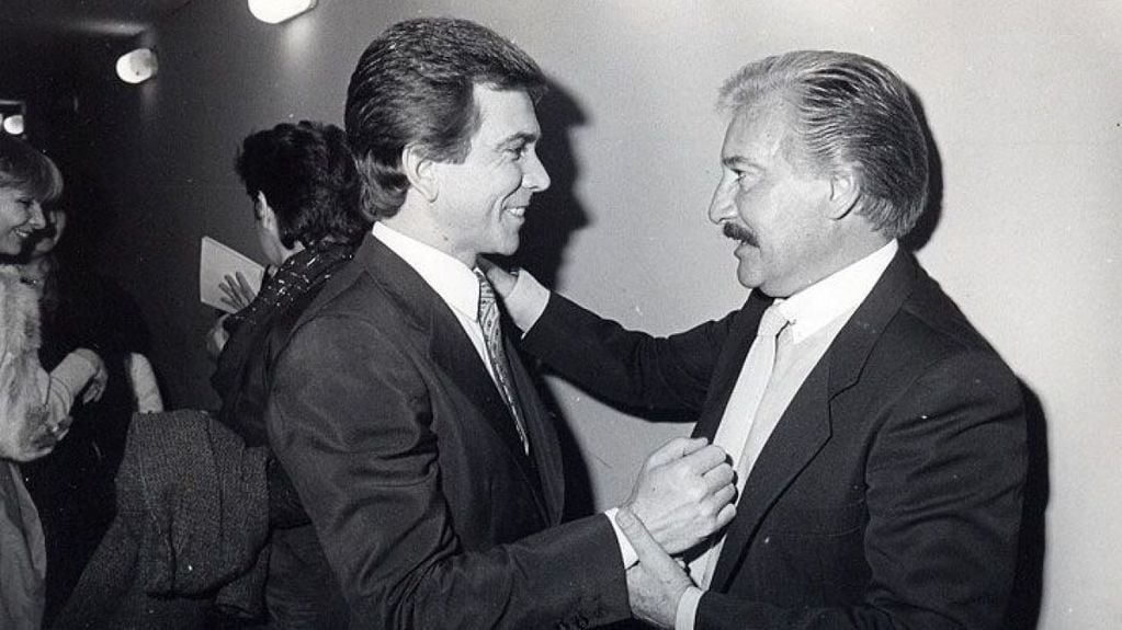 Roberto Galán junto a Juan Carlos Badía.