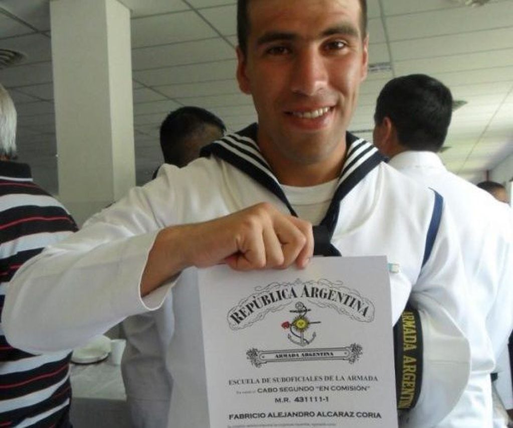 Fabricio Alejandro Alcaraz, tripulante del ARA San Juan