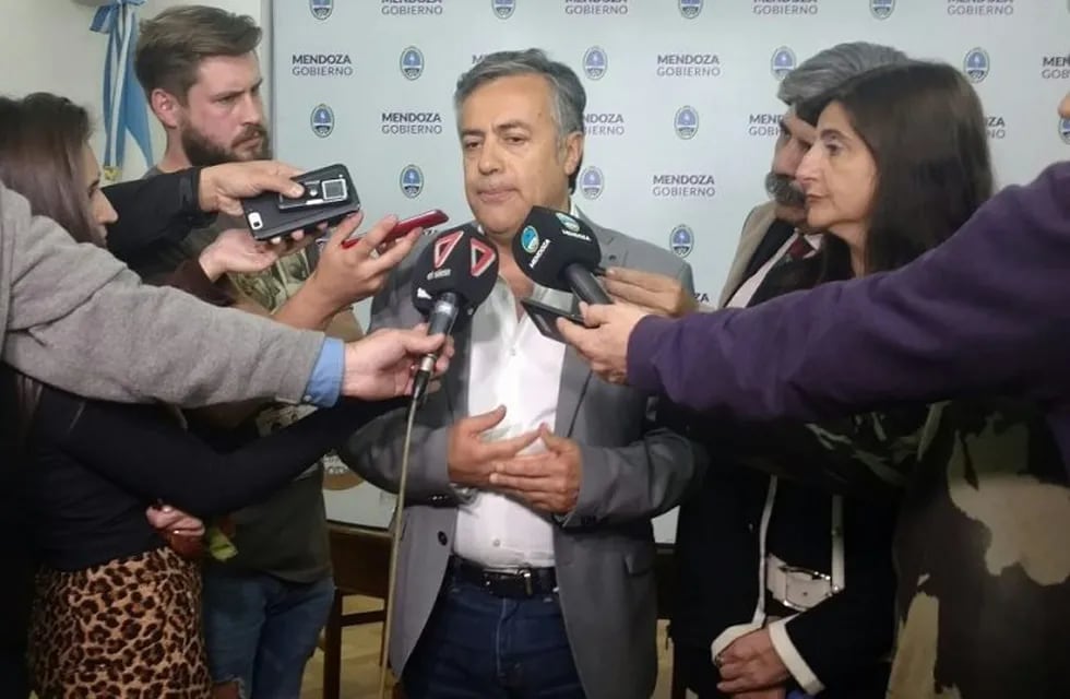 Alfredo Cornejo confirmó esta tarde que el próximo encuentro del Mercosur se haru00e1 en Mendoza.