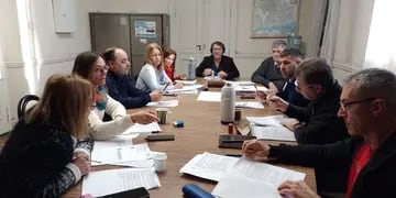 Reunión de la Comisión de Obras Públicas de Tres Arroyos