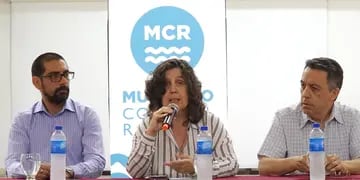 Rodrigo Aristimuño, Ileana Renda y Miguel Sánchez.