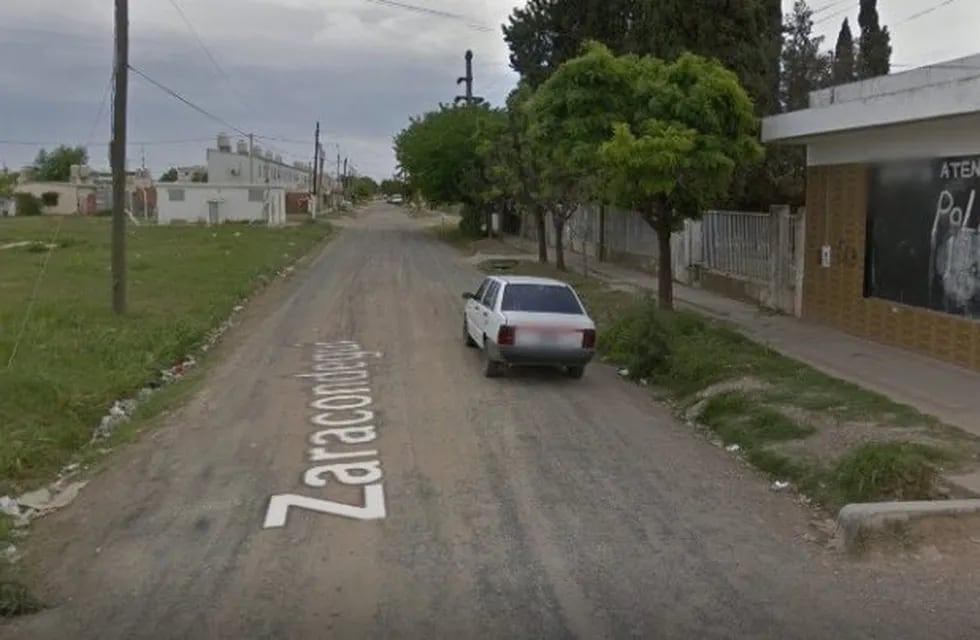 La balacera se desató por calle Otero entre Zaracondegui y Chiclana. (Street View)