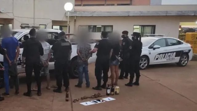 Oberá: fueron detenidos por apedrear a la policía