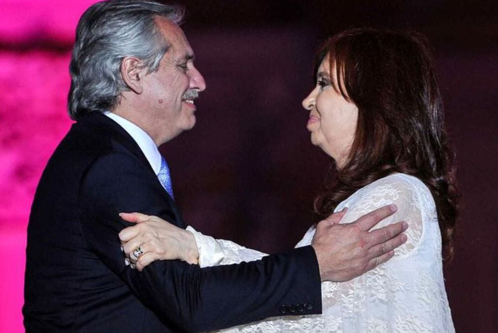 Alberto Fernández y Cristina Kirchner, presidente y vicepresidenta de Argentina. 